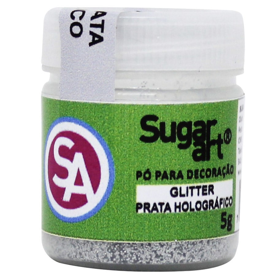 Glitter Gliter VERDE Sugar Art - 5 gramas