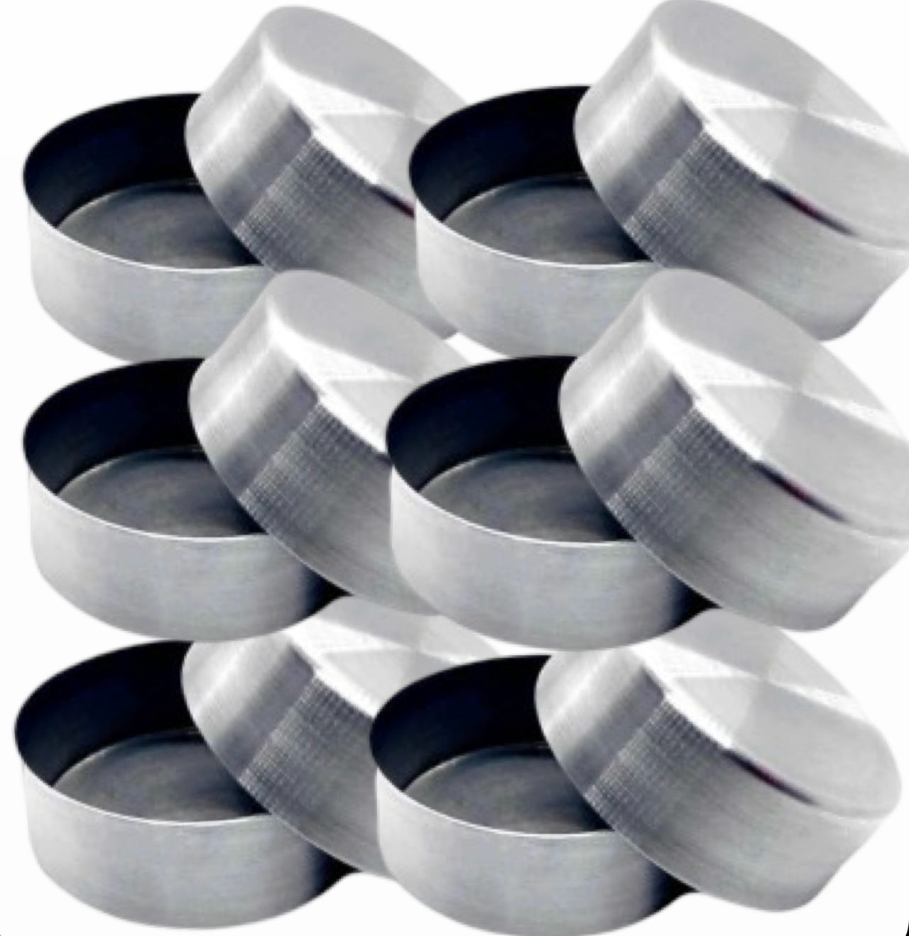 CONJUNTO DE 12 FORMAS ASSADEIRAS PARA PÃO DE MEL SEM BORDA N2