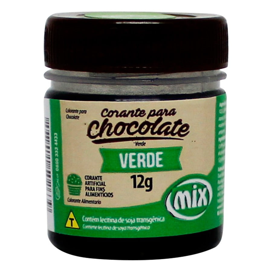 Corante para Chocolate em pasta VERDE - MIX