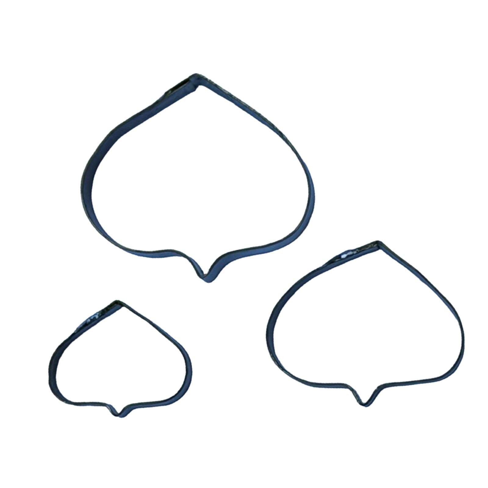 Conjunto de Cortadores da Pétala da Flor Hortênsia