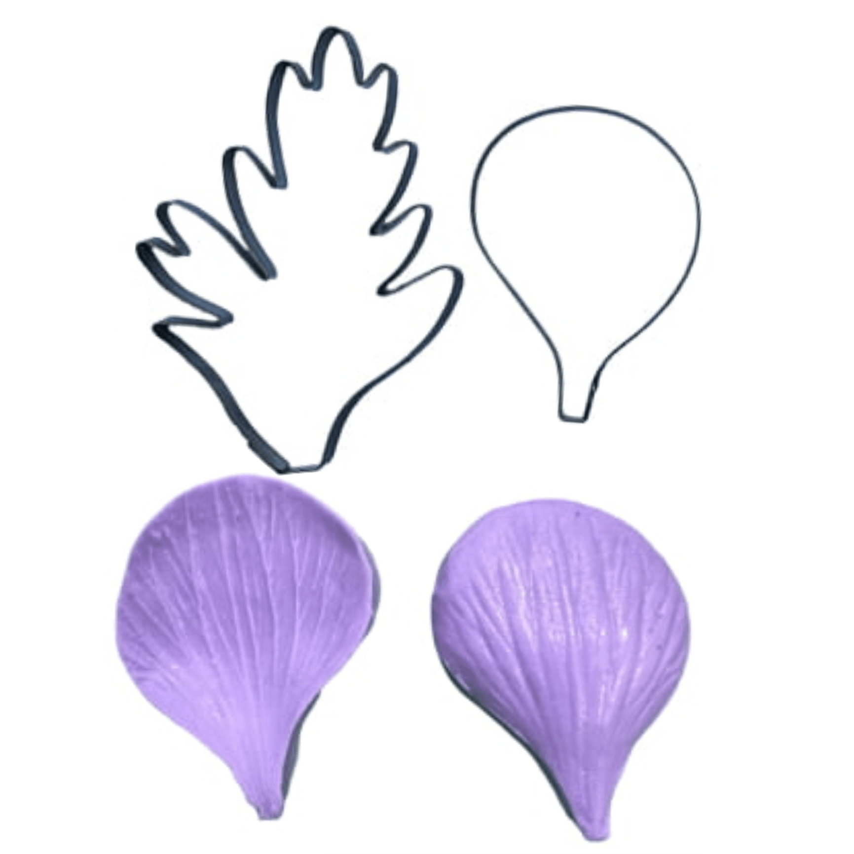 Kit Composto por 2 itens para fazer a Flor Anêmona em Açúcar ou Biscuit