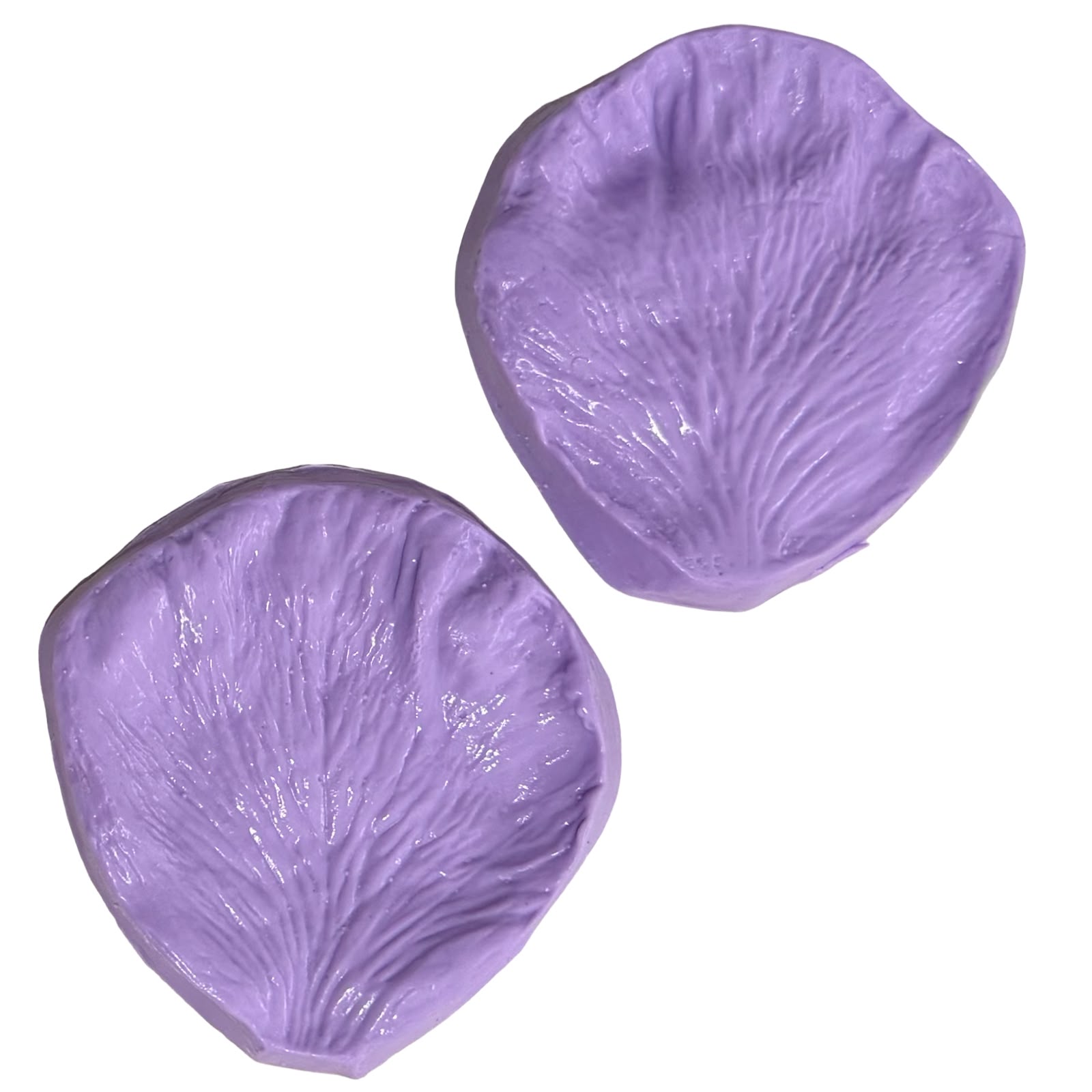 Molde de Silicone Frisador/Marcador de nervuras da Flor Rosa Inglesa