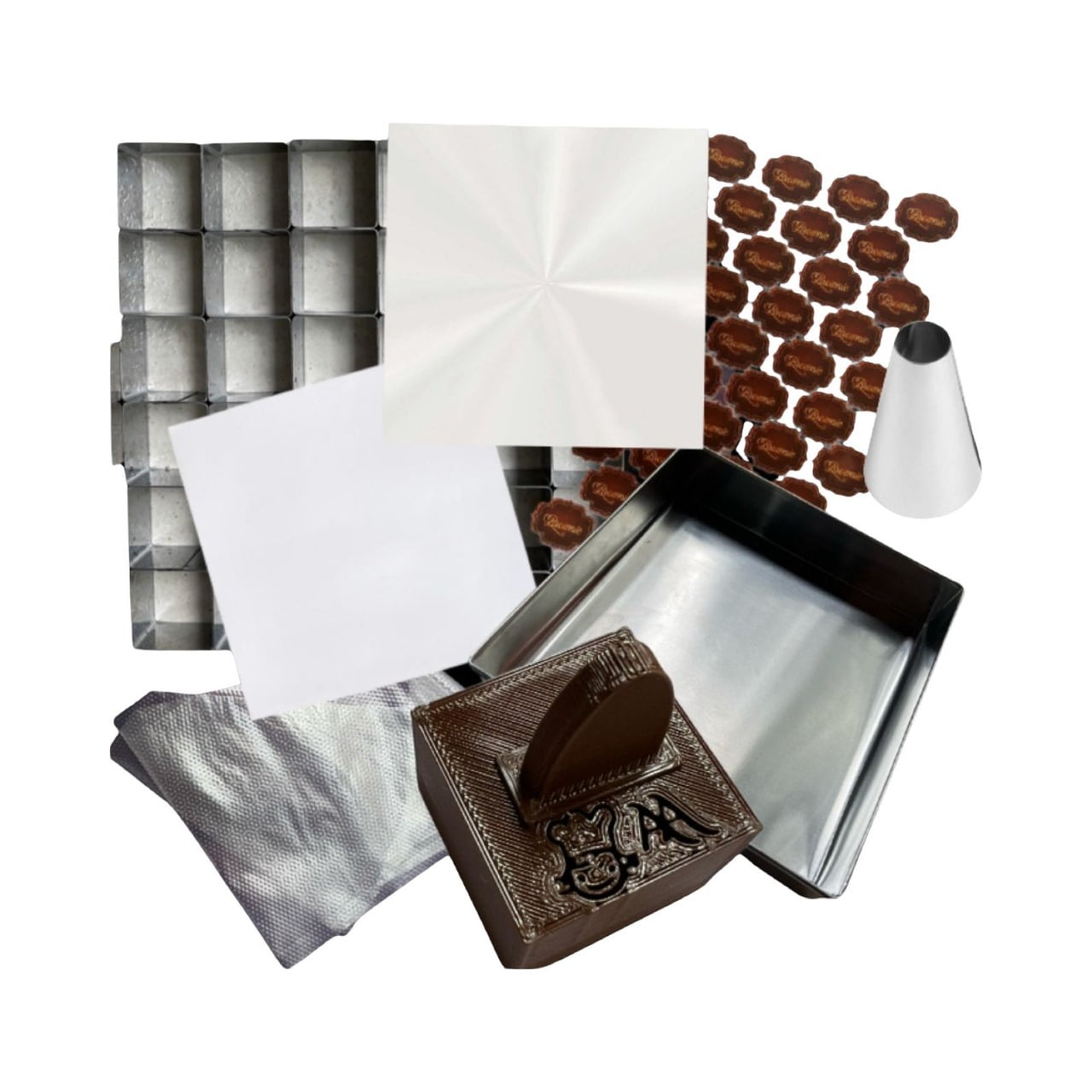 Kit Completo para Fazer e Embalar Brownie Perfeito