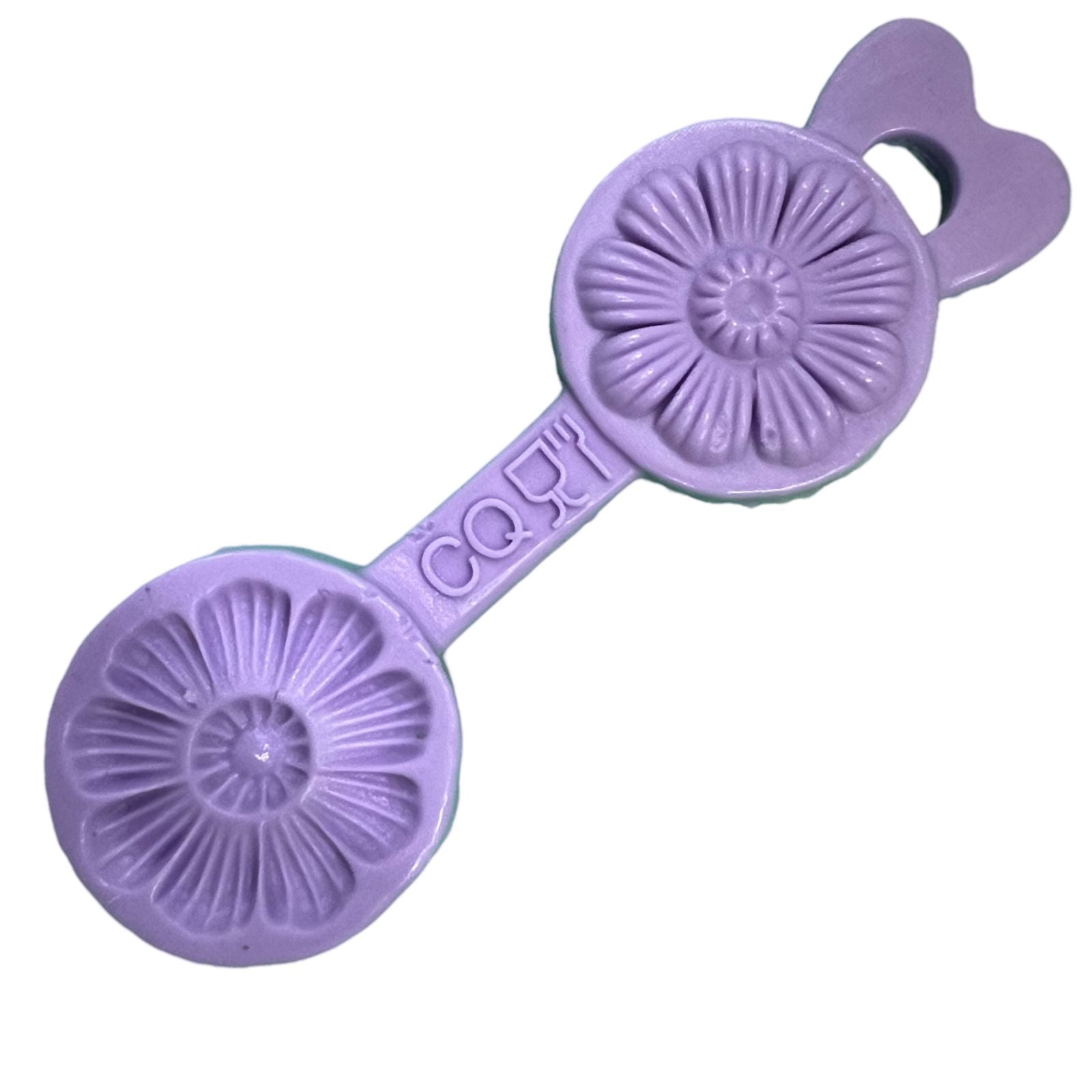 Molde de Silicone Frisador/Marcador de nervuras de flor, frisador de 2 partes