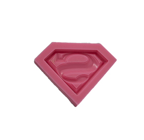 Molde de silicone com Forma do Super Homem  Super heroi Vingadores.