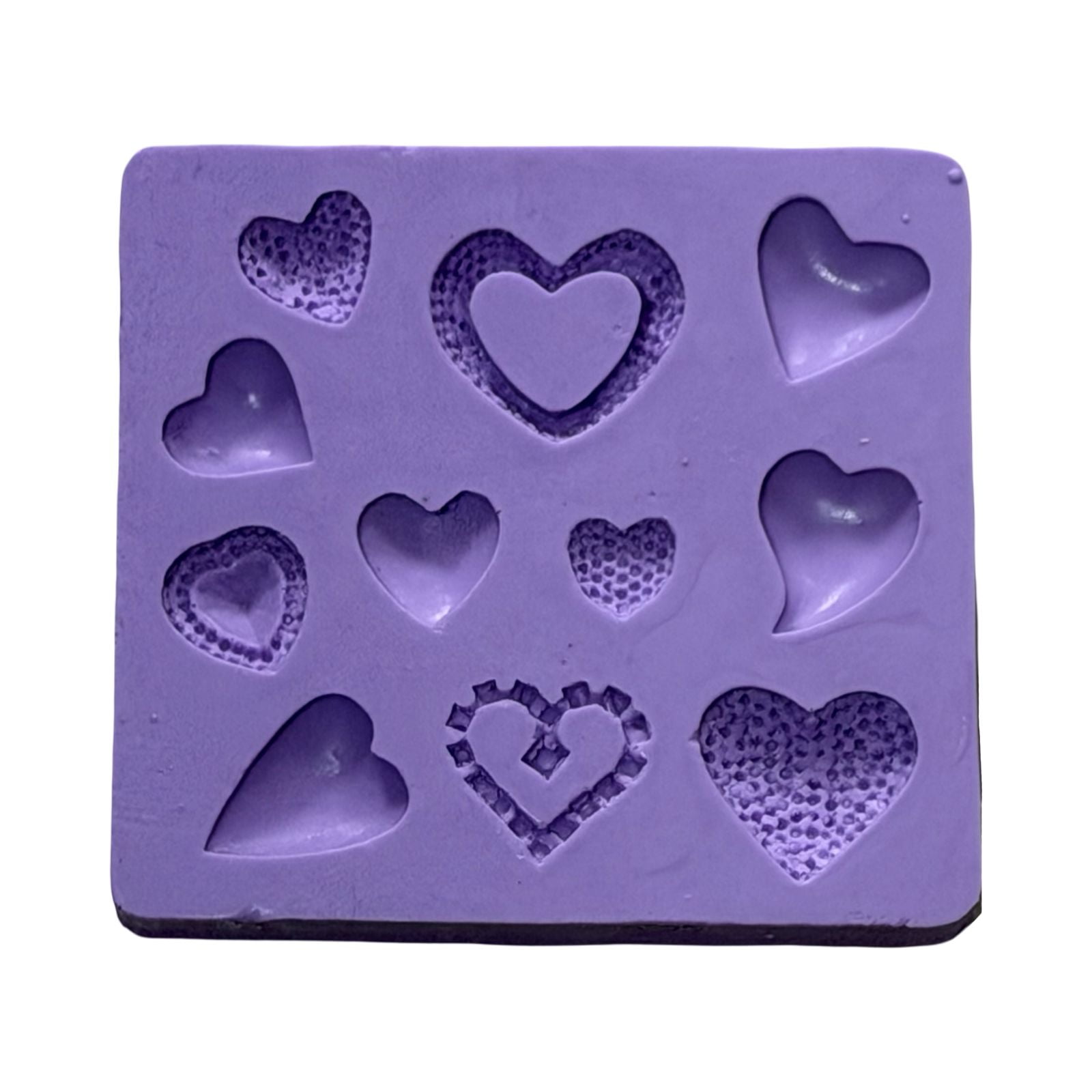 Molde de silicone em Formato de 11 tipos diferentes de Corações Coração