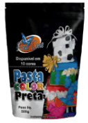 Pasta Americana Color 500g PRETA- Fine Line