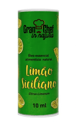 Óleo Essencial Natural de LIMÃO SICILIANO de grau alimentício