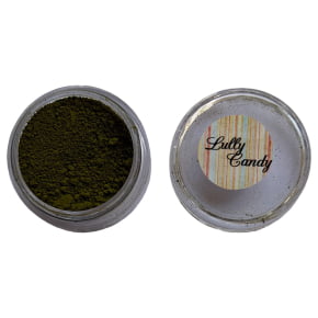 Corante em Pó Fosco Lipossolúvel Verde Endro - LullyCandy