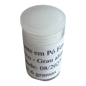 Corante em Pó Fosco Lipossolúvel Branco - Dióxido de Titâniio