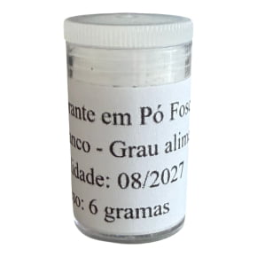 Corante em Pó Fosco Lipossolúvel Branco - Dióxido de Titâniio