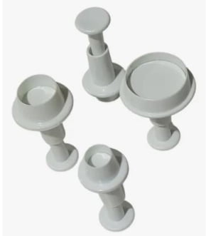 Ejetor Redondo Círculo com 4 peças