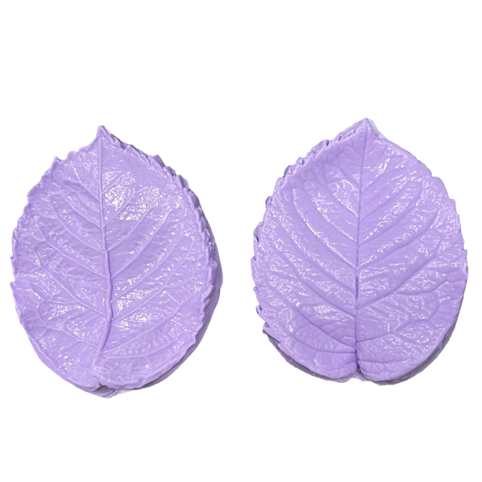 Molde de Silicone Frisador/Marcador de nervuras da Folha da Rosa, 2 PEÇAS, 1 CONJUNTO DUPLA FACE