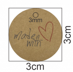 Tag - Redonda KRAFT Made with