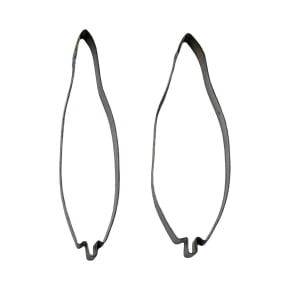 Conjunto de Cortadores da Flor Lírio 2 peças