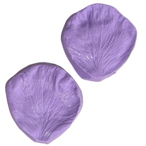 Molde de Silicone Frisador/Marcador de nervuras da Flor Rosa Inglesa