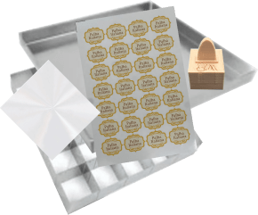 Kit Completo para Fazer e Embalar a Palha Italiana Perfeita