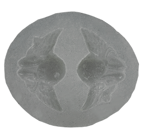 Molde de Silicone em formato de Dois Anjos - Batizado