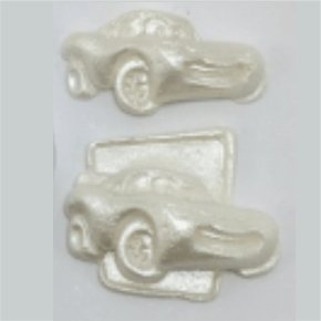 Molde de Silicone com formato do Carro McQueen.