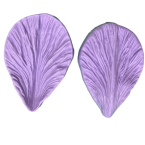 Molde de Silicone Frisador/Marcador de Nervuras da Pétala da Flor Peônia