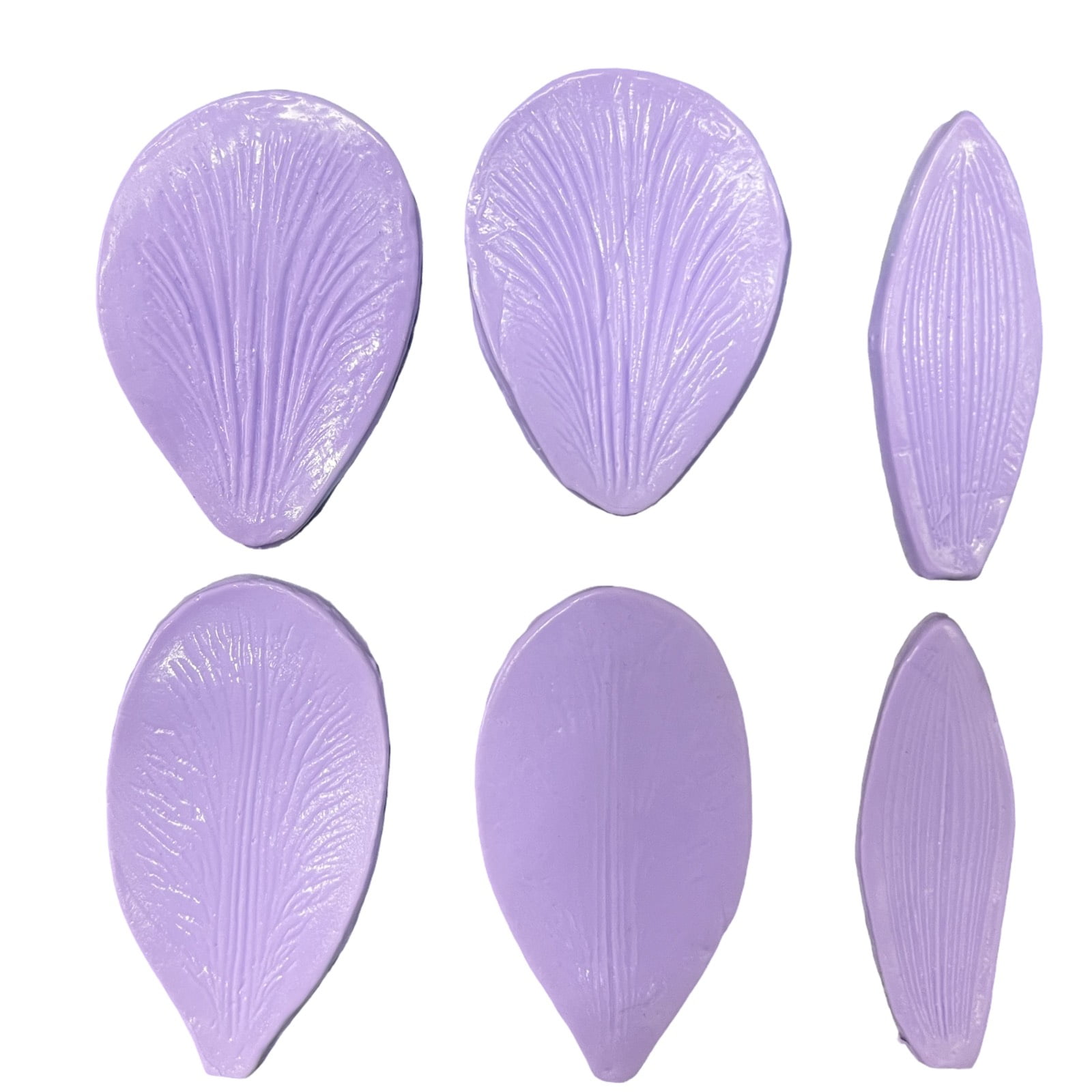 MOLDE DE SILICONE FRISADOR/MARCADOR DE NERVURAS DA FLOR ORQUÍDEA CATLEYA CATLEIA KATLEIA