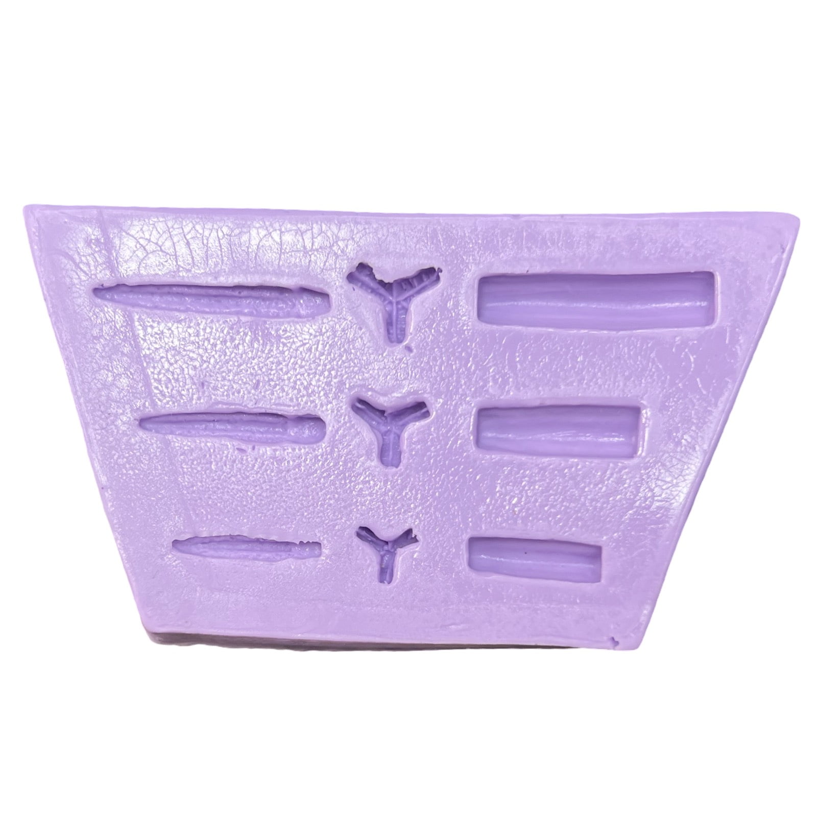Molde de Silicone com formato de centro da Flor Tulipa.