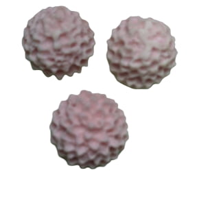 Molde de Silicone em formato de 3 Florzinhas para Doces Modelo 1