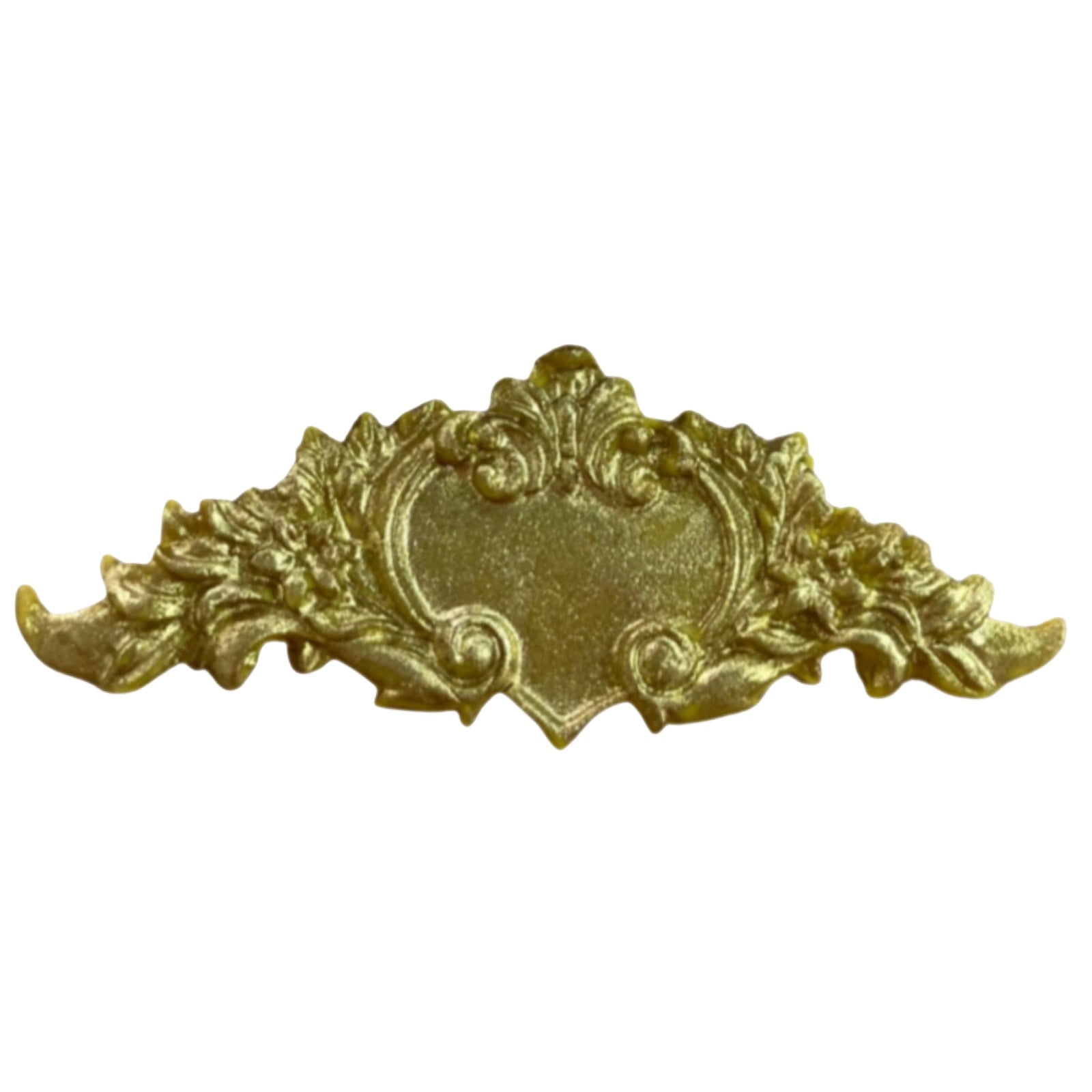 Molde de Silicone em Formato de Arabesco Medalhão