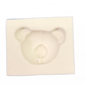 Molde de silicone em formato de Urso-Safari