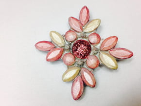 Molde de Silicone jóia Grande Molde de Silicone jóia Grande