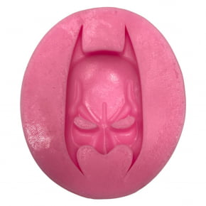 Molde de Silicone em Formato do Rosto do Batman  Super Herói Vingadores
