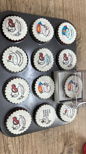 Papel Arroz formato A4 - COM 8 ARTES DIFERENTES PARA BENTÔ CAKES E PIRULITOS - FLORK - EDIÇÃO DIA DOS PROFESSORES