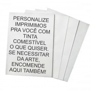 Papel Arroz Personalizado em formato A4 - IMPRESSÃO PERSONALIZADA SOB ENCOMENDA - ENTRE EM CONTATO WHATSAPP(31)98878-0836